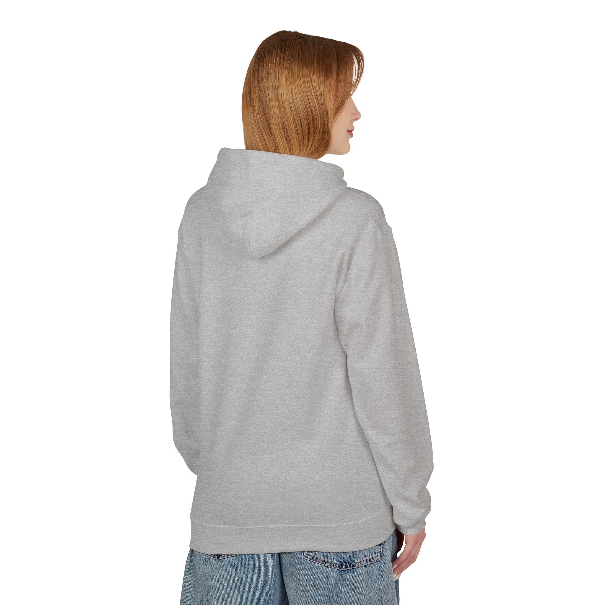 Graffiti-Inspired Unisex Fleece Hoodie - Embrace the Unseen
