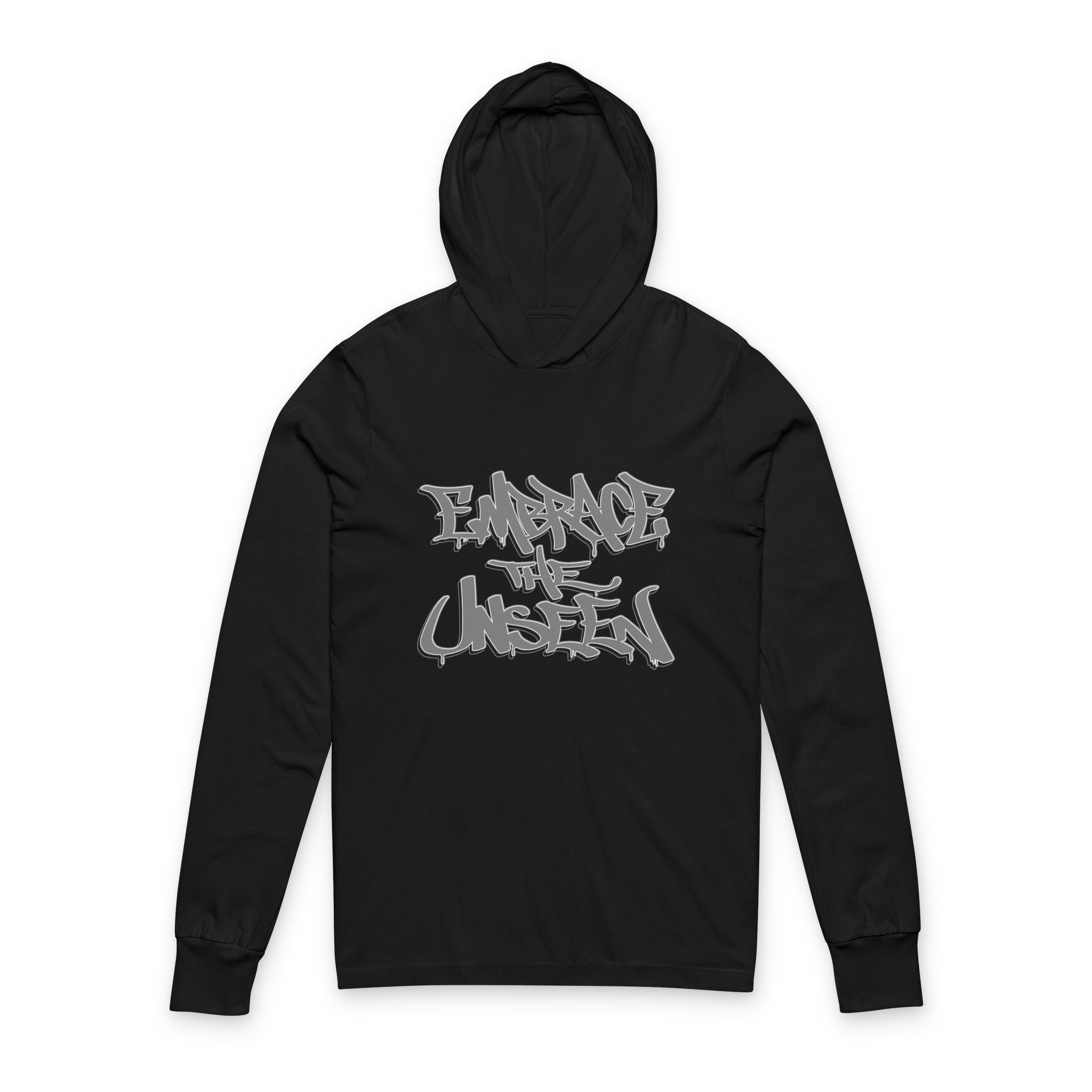 Urban Graffiti Hoodie for Trendsetters - Embrace the Unseen