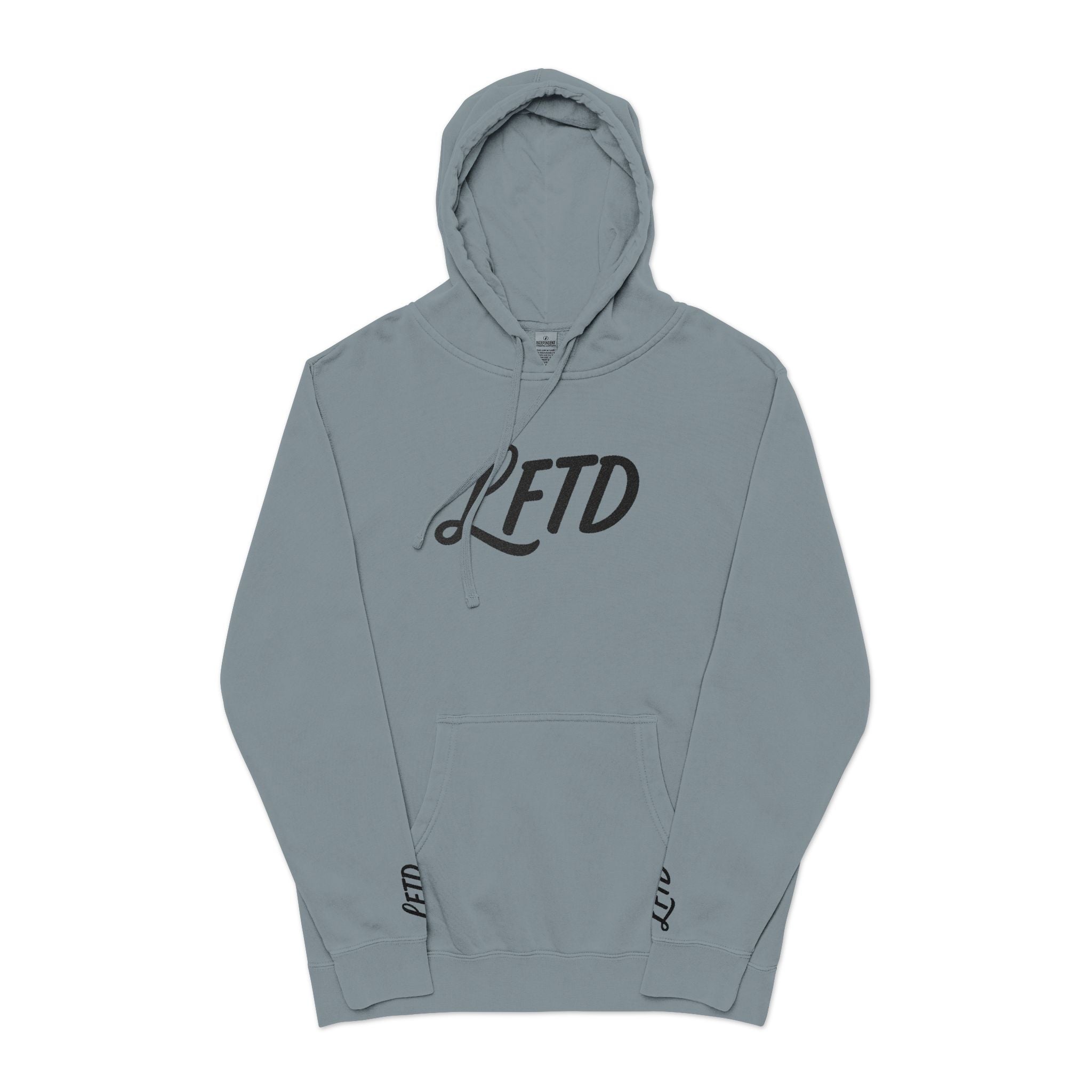 LFTD Pigment-Dyed Hoodie (Embroidered)-Unisex
