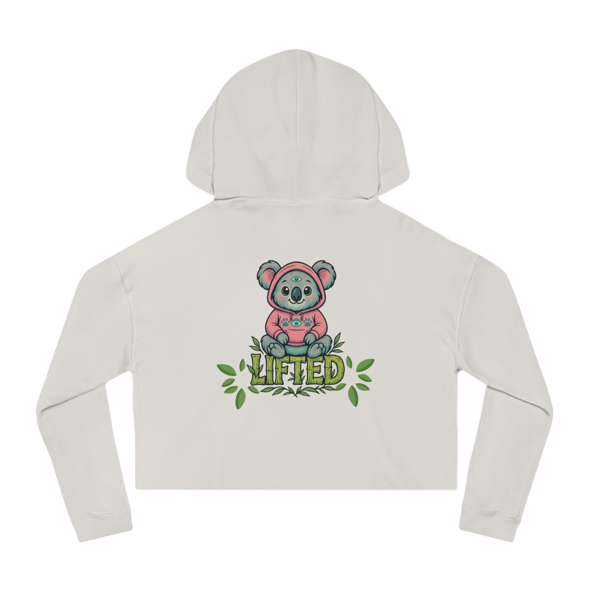 Lifted Koala cropped hoodie