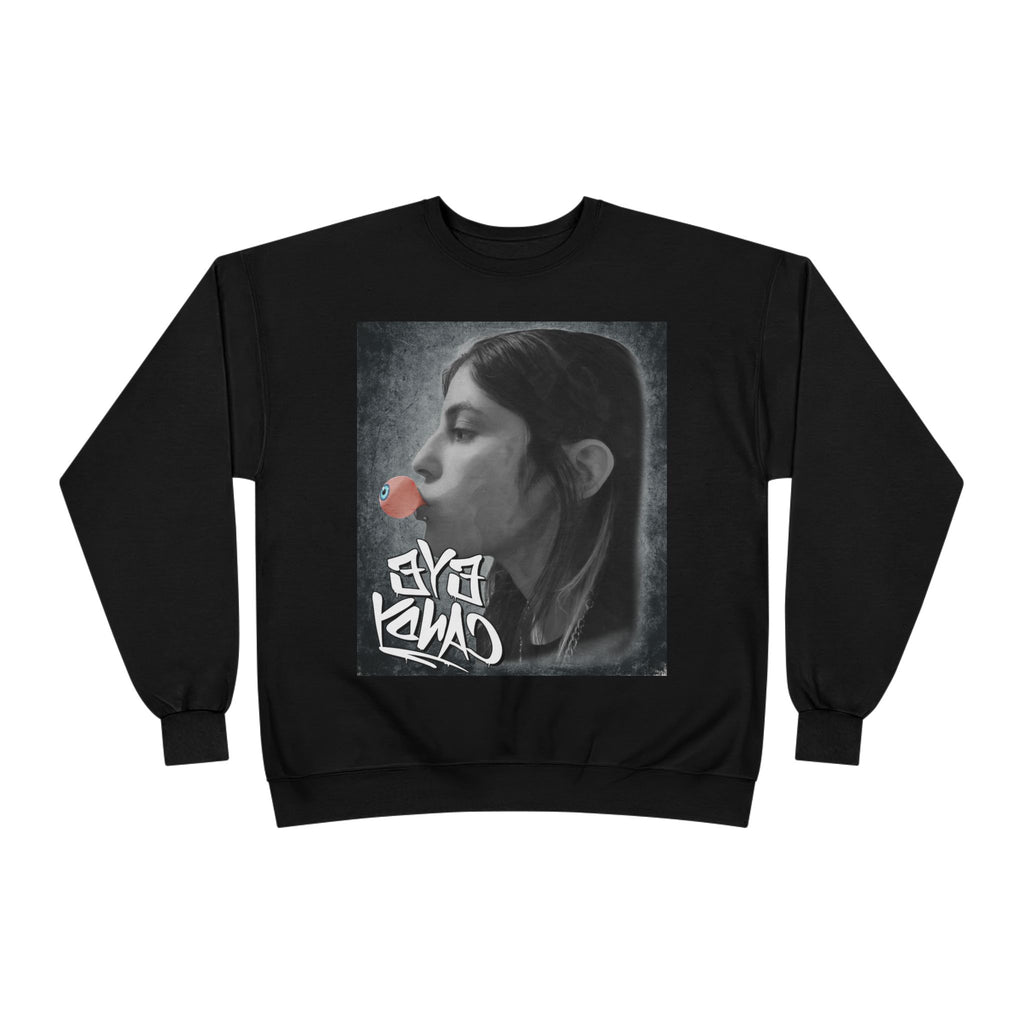 Eye Candy Mirror Image Crew Neck Sweatshirt-Unisex