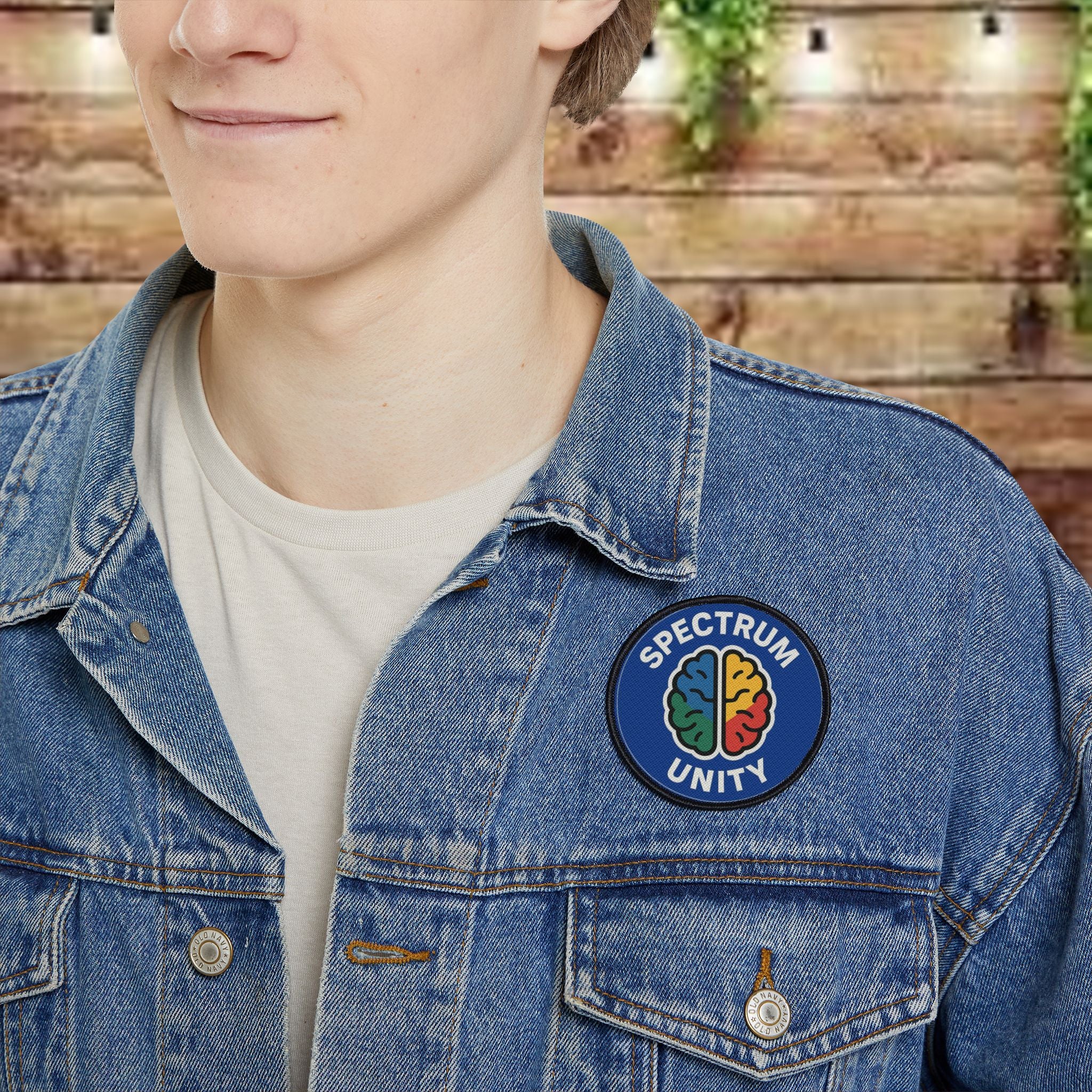 'Spectrum Unity'-Iron On Patch