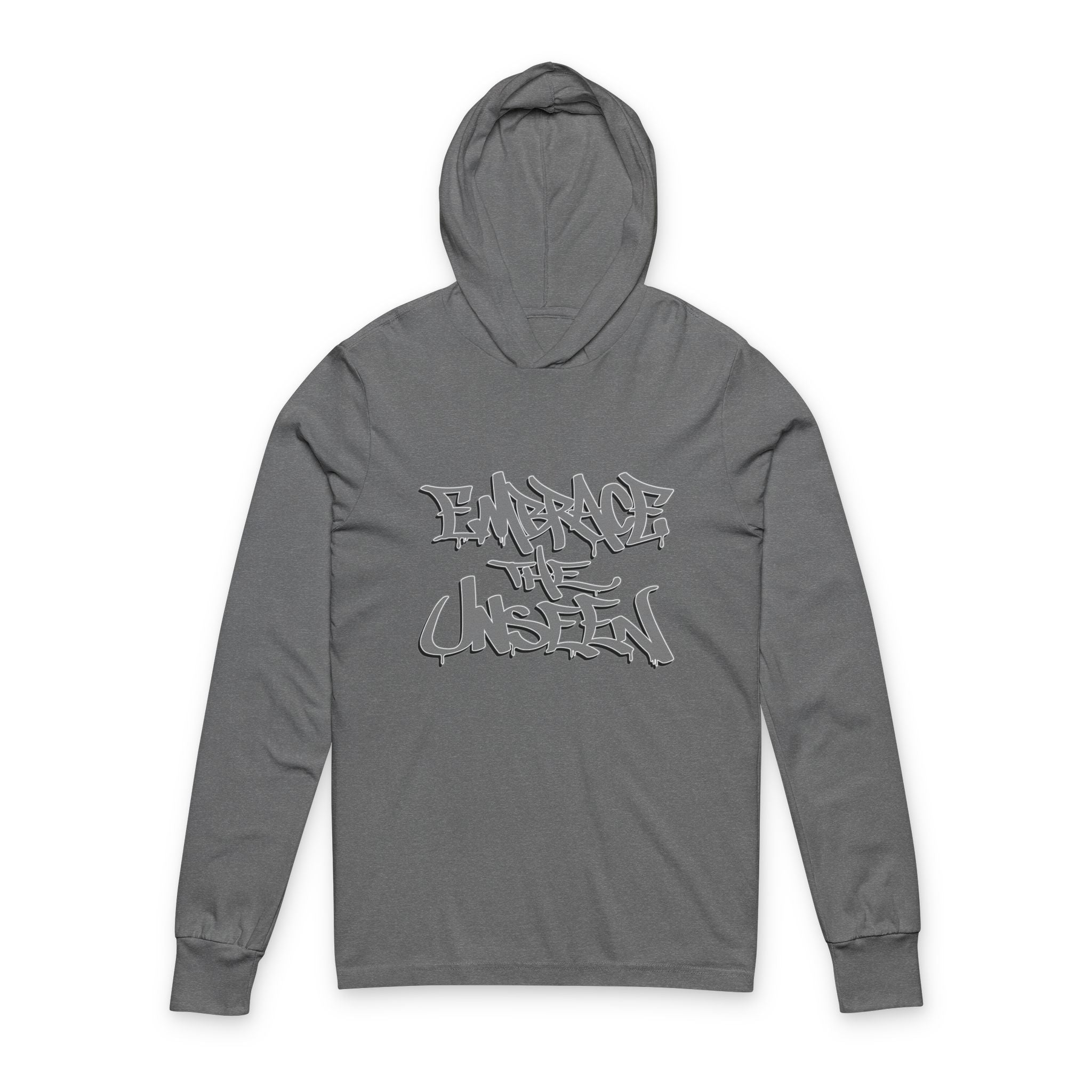 Urban Graffiti Hoodie for Trendsetters - Embrace the Unseen