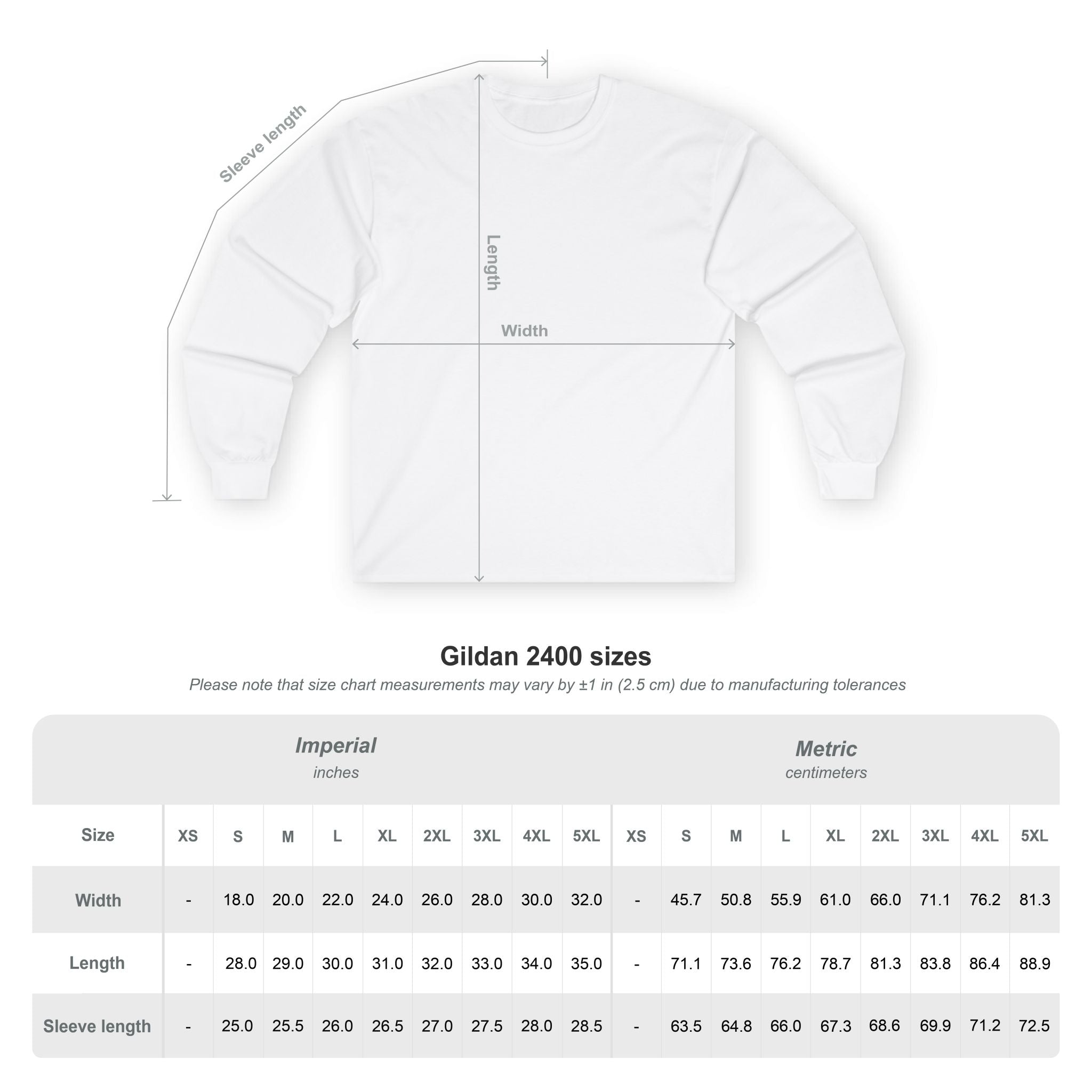 Unisex Long Sleeve Tee with Jungle King Design