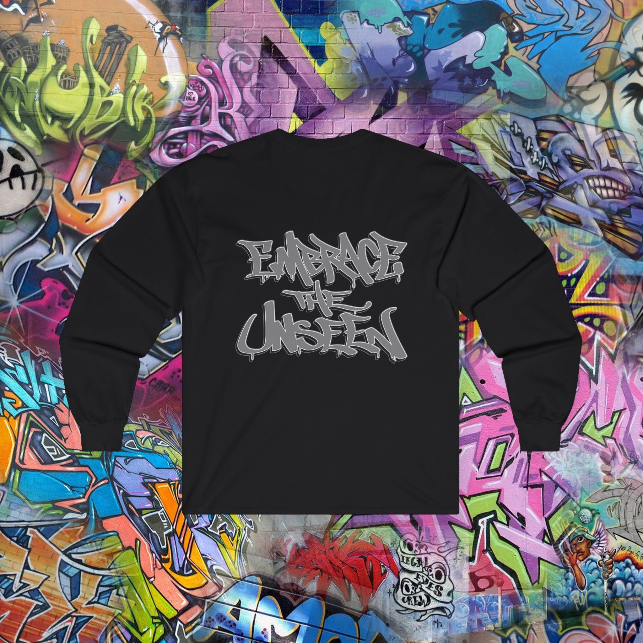 Embrace The Unseen Ultra Cotton Long Sleeve Tee-Unisex