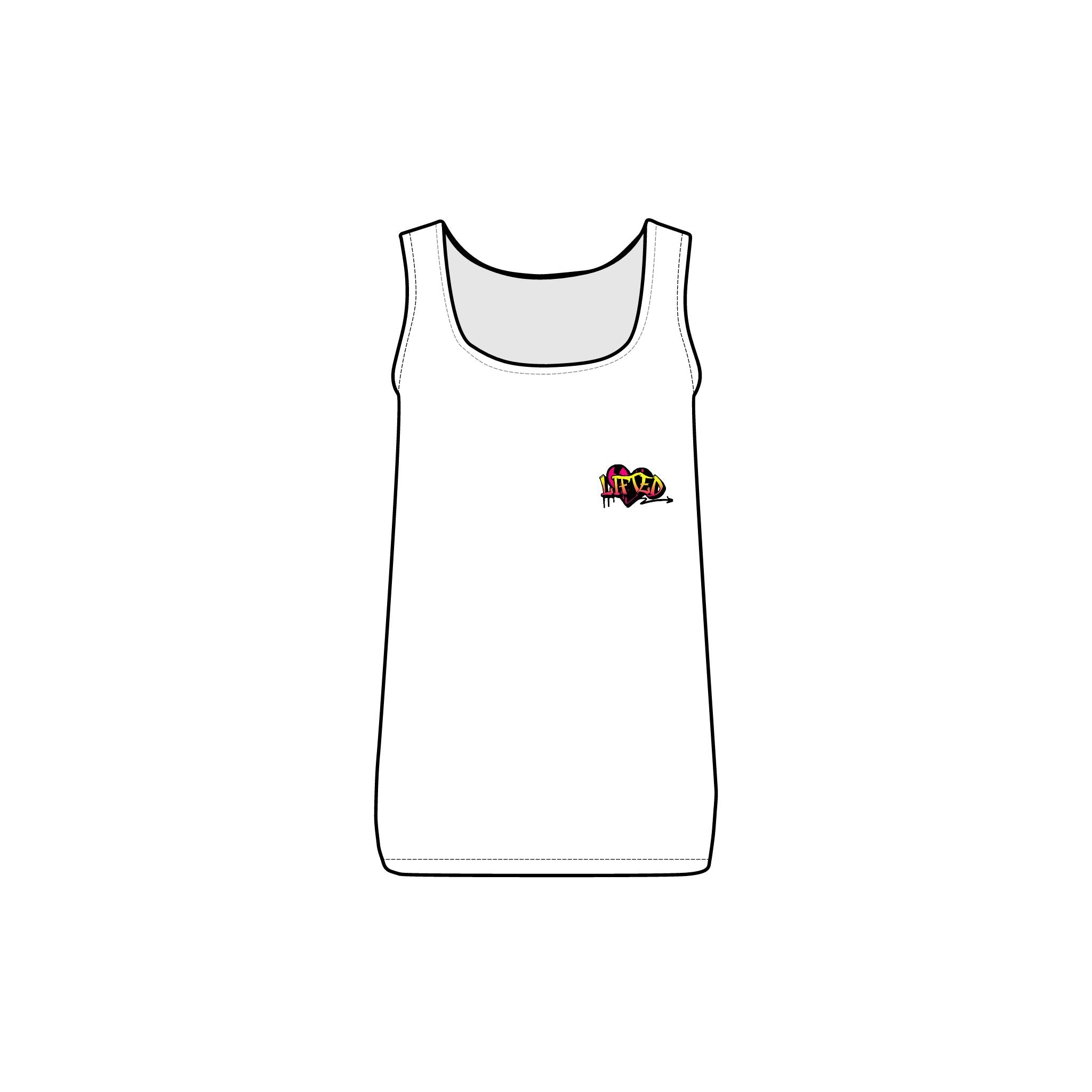 Lifted Society Graffiti Tank Top-Women's