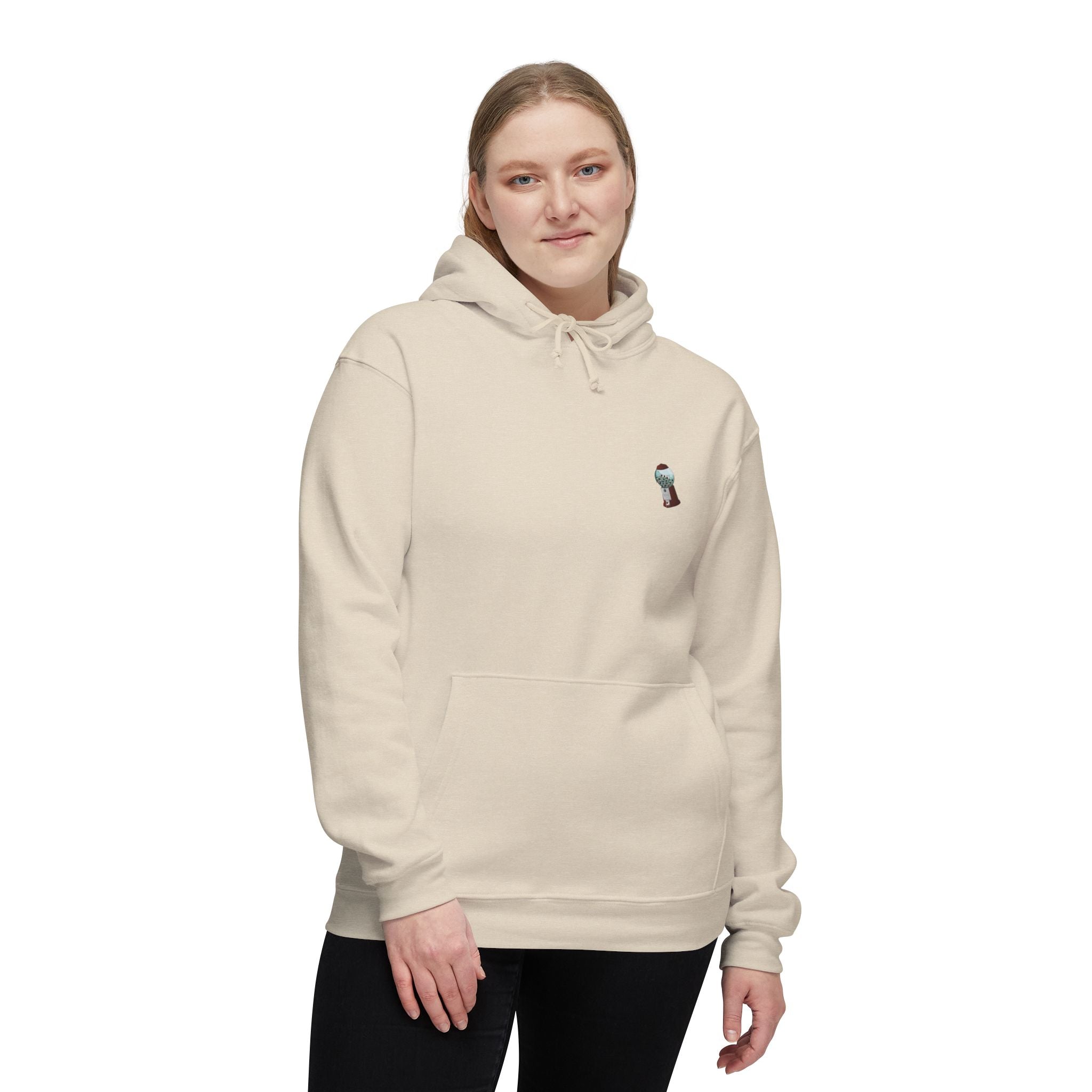 Eye Candy Pullover Hoodie – Cream