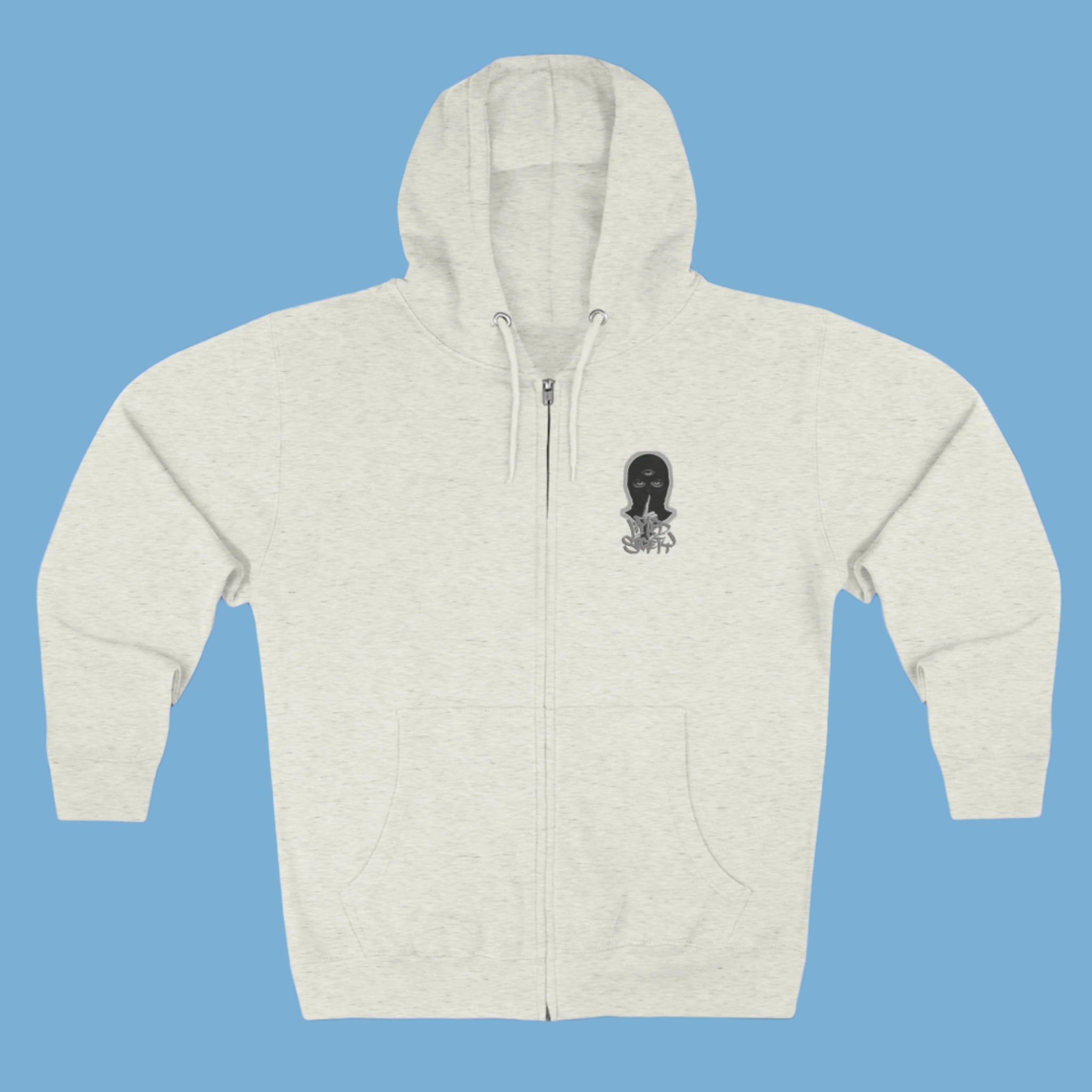 Embrace the Unseen Zip-Up Hoodie