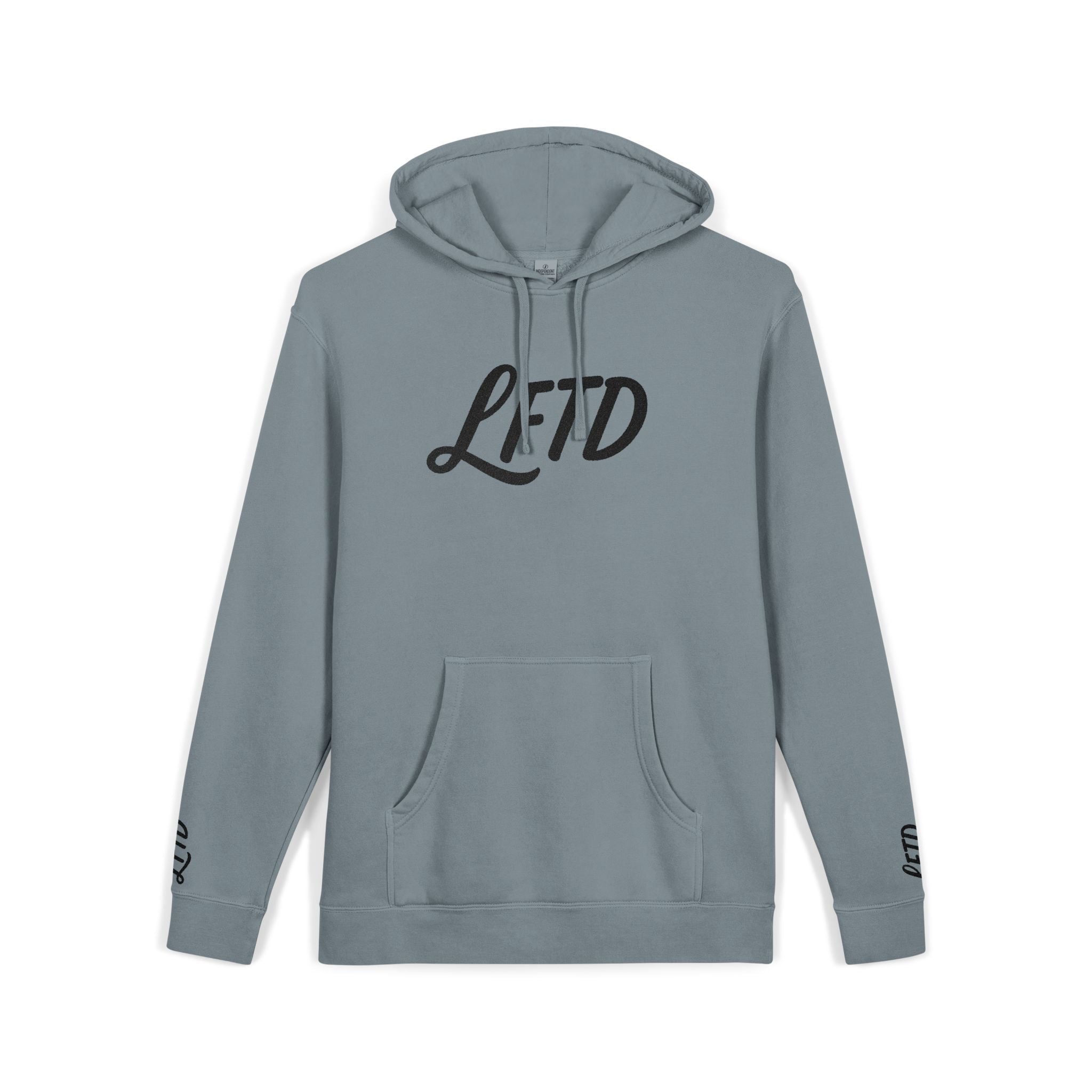 LFTD Pigment-Dyed Hoodie (Embroidered)-Unisex