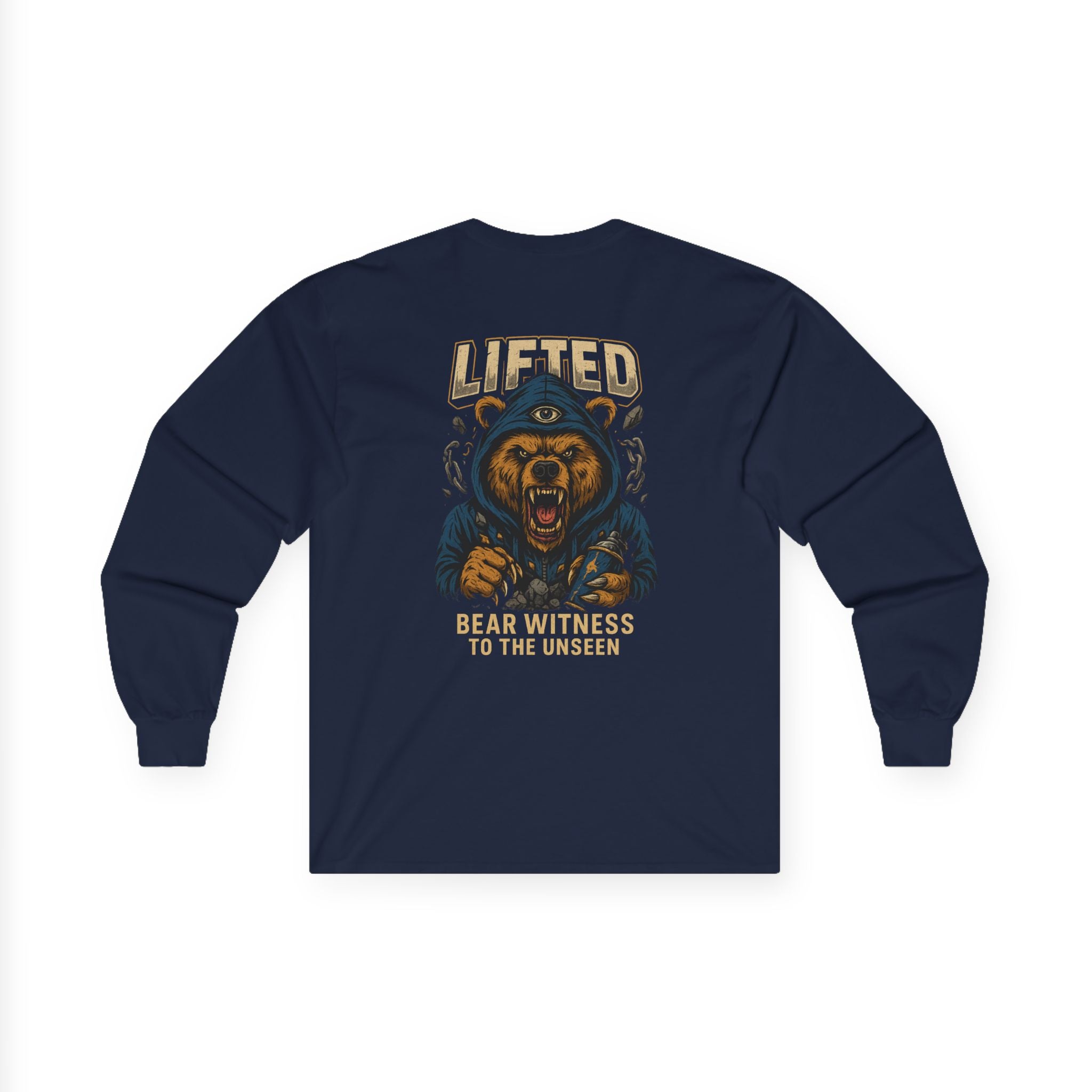 Bear witness to the unseen Long Sleeve Tee-Men's