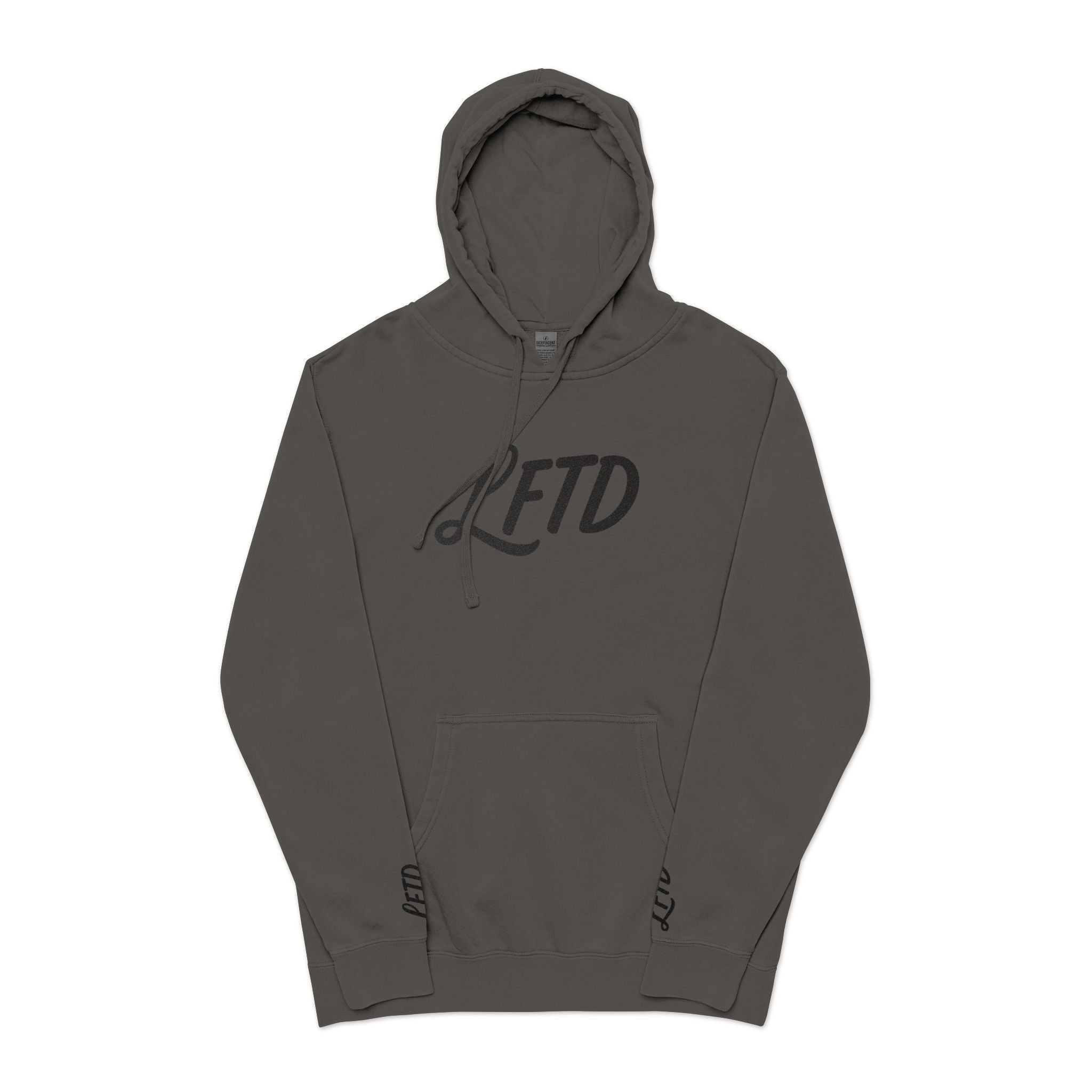 LFTD Pigment-Dyed Hoodie (Embroidered)-Unisex