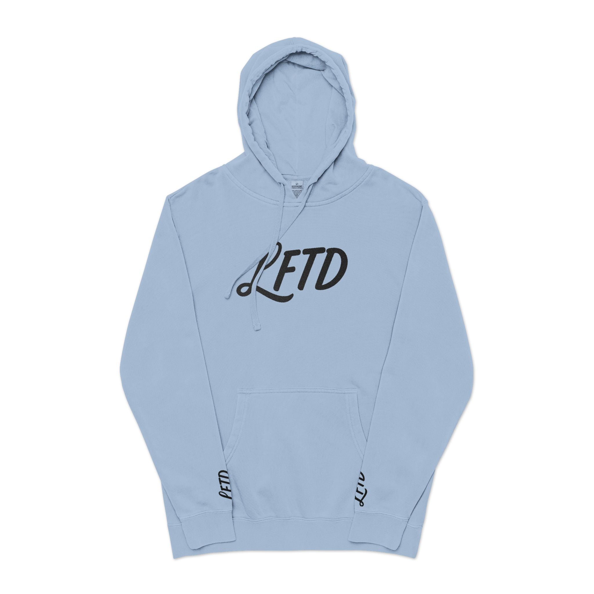 LFTD Pigment-Dyed Hoodie (Embroidered)-Unisex