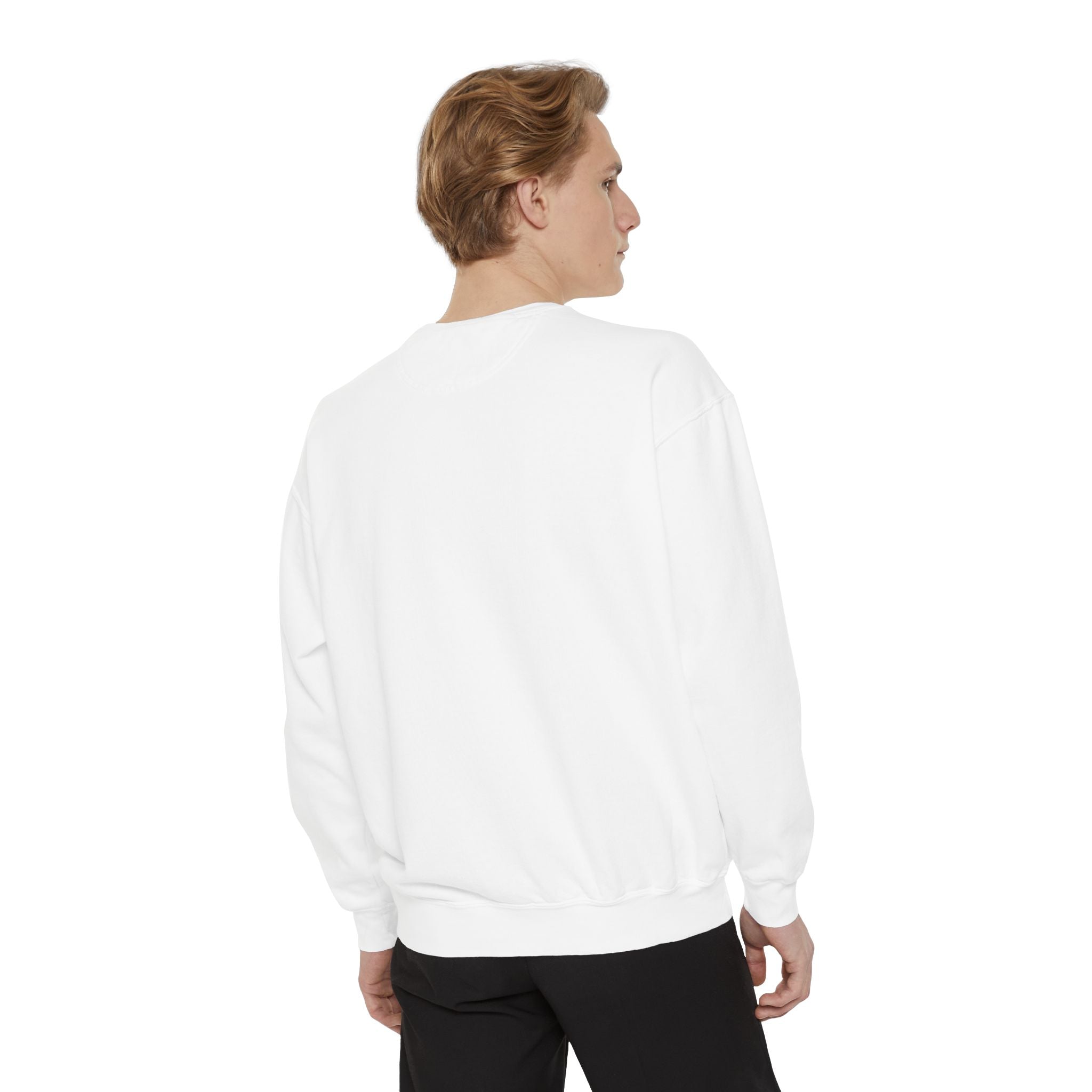 Silent Statement Garment-Dyed Sweatshirt-Unisex