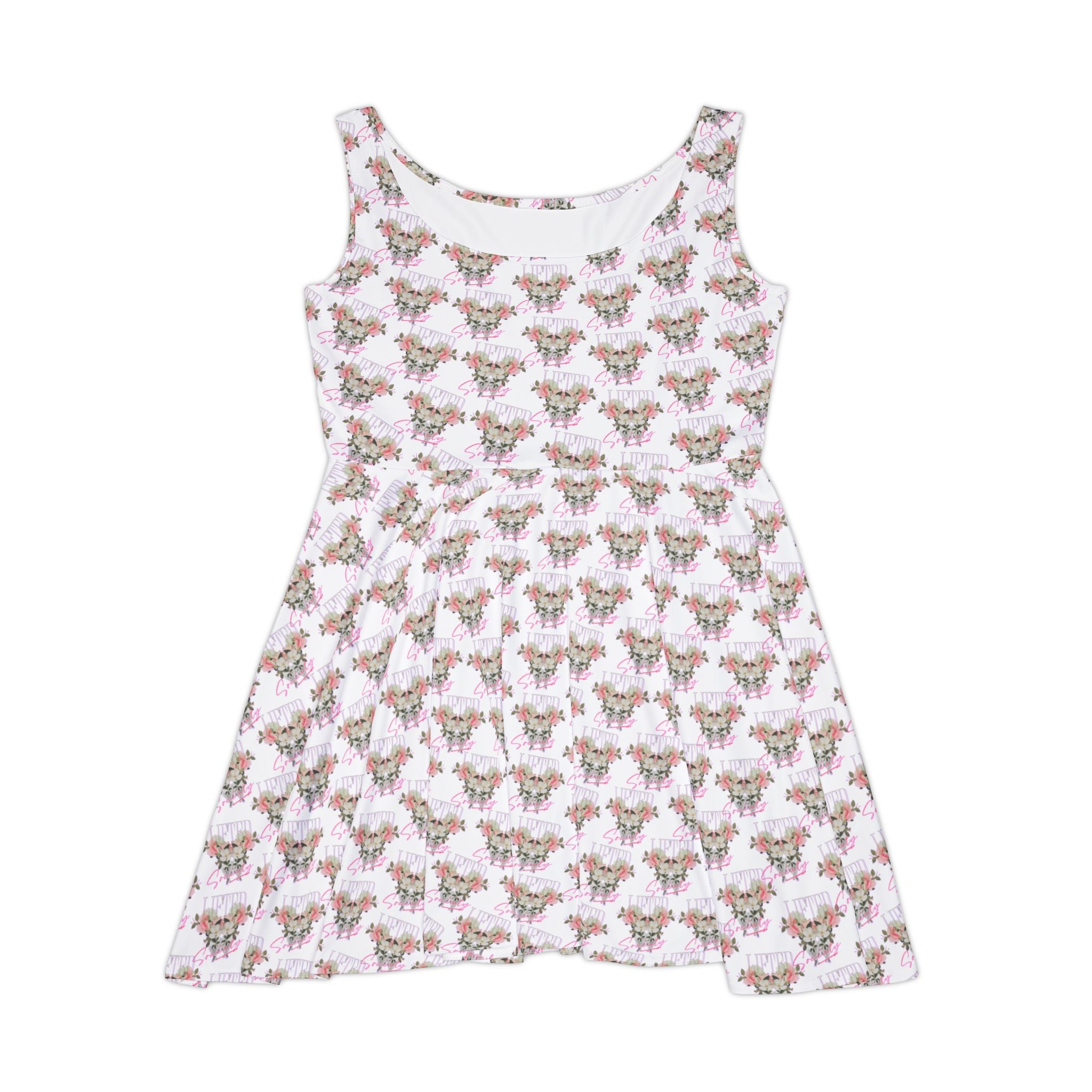 Lifted Society Floral Women's Skater Dress