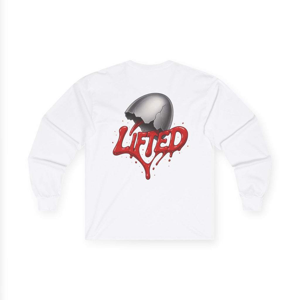 Bold Graphic Long Sleeve Tee, Unisex Streetwear Shirt, Casual Wear, Gift for Him or Her, Fall Fashion Essential