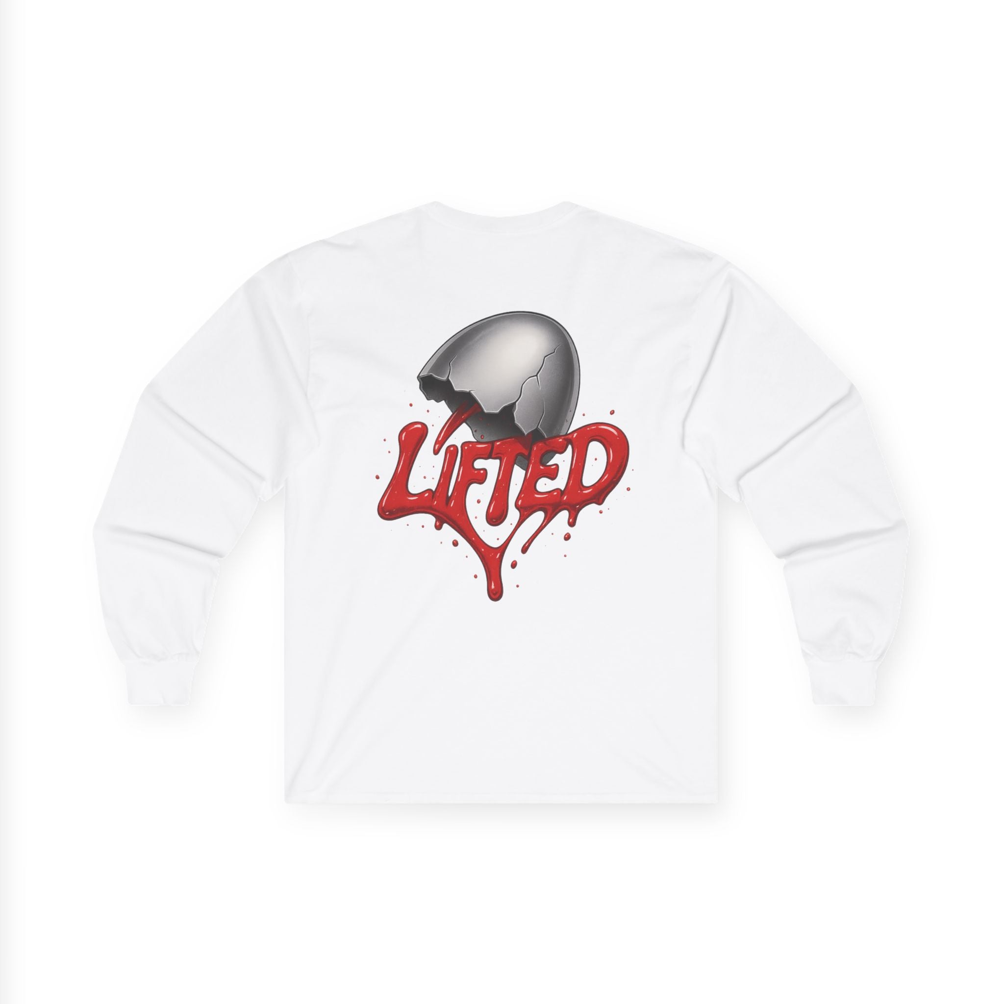 Bold Graphic Long Sleeve Tee, Unisex Streetwear Shirt, Casual Wear, Gift for Him or Her, Fall Fashion Essential