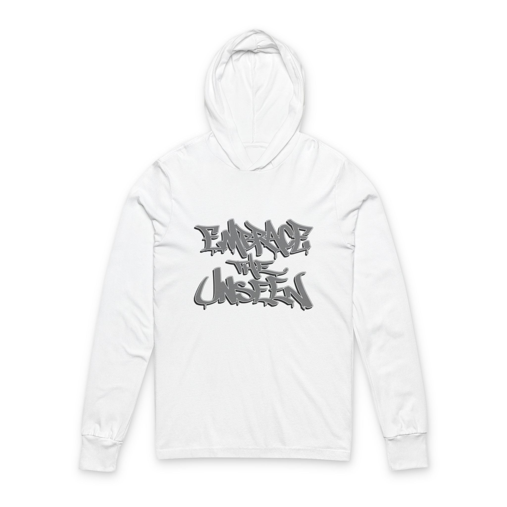 Urban Graffiti Hoodie for Trendsetters - Embrace the Unseen