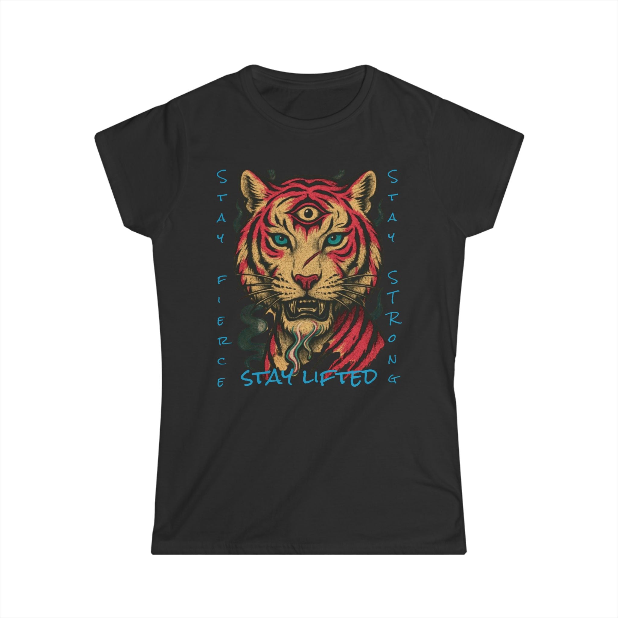 Stay Fierce, Stay Strong, Stay Lifted  Women's Graffic Tee