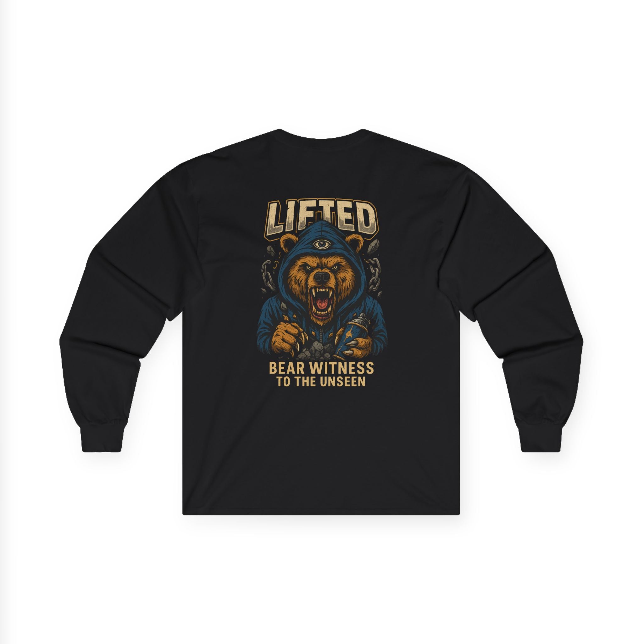 Bear witness to the unseen Long Sleeve Tee-Men's