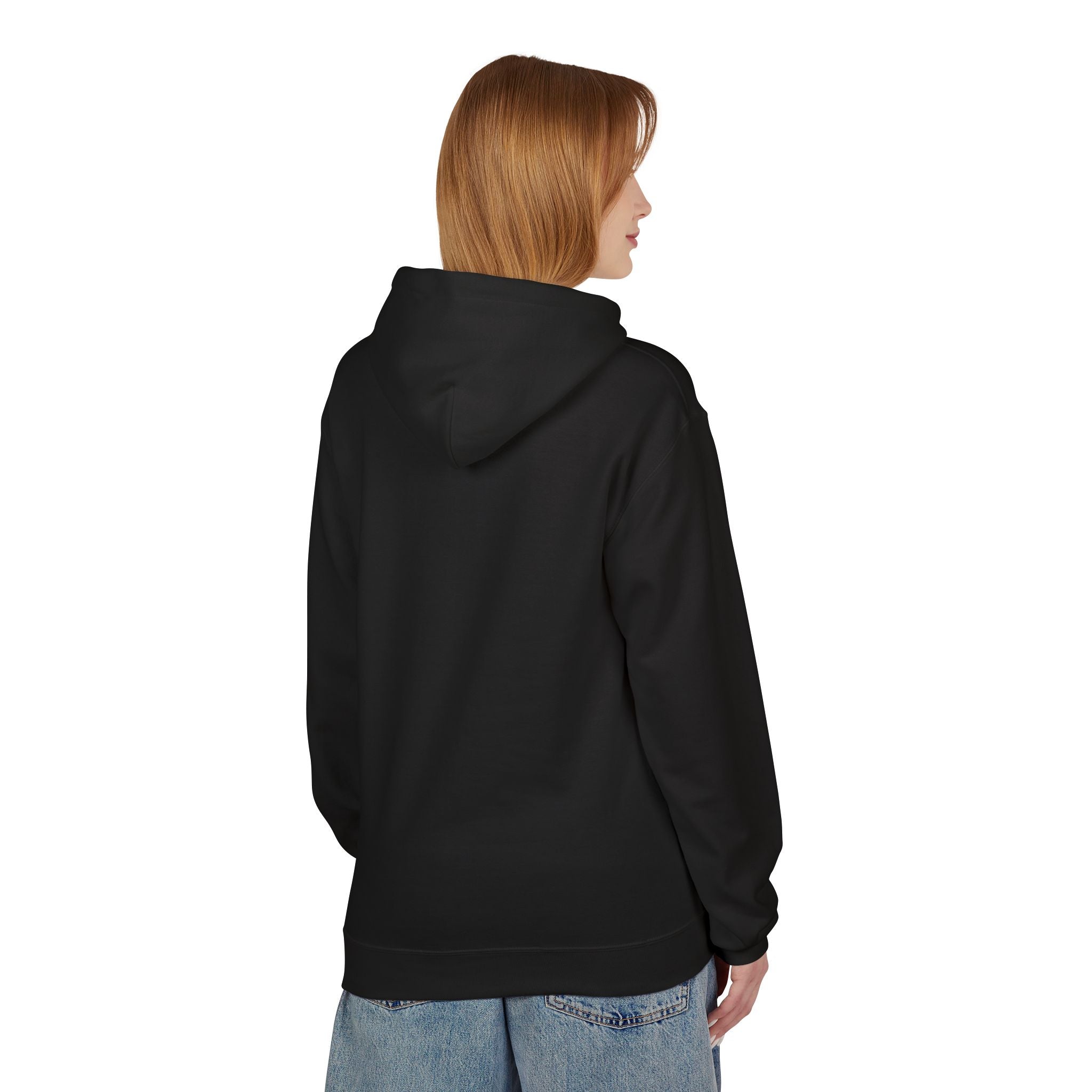 Graffiti-Inspired Unisex Fleece Hoodie - Embrace the Unseen