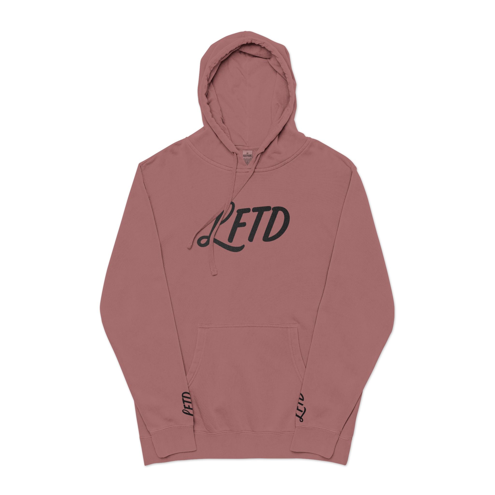 LFTD Pigment-Dyed Hoodie (Embroidered)-Unisex