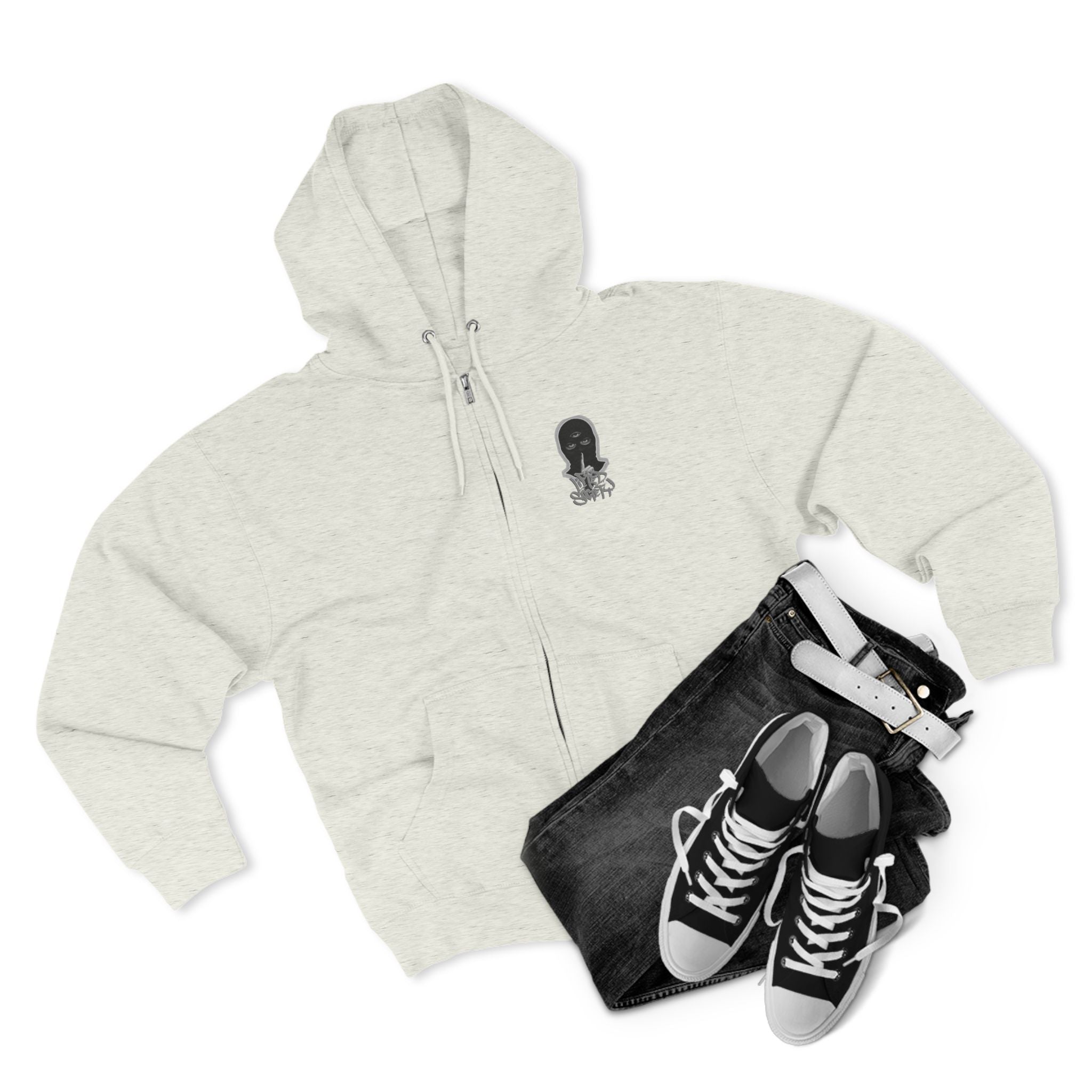 Embrace the Unseen Zip-Up Hoodie