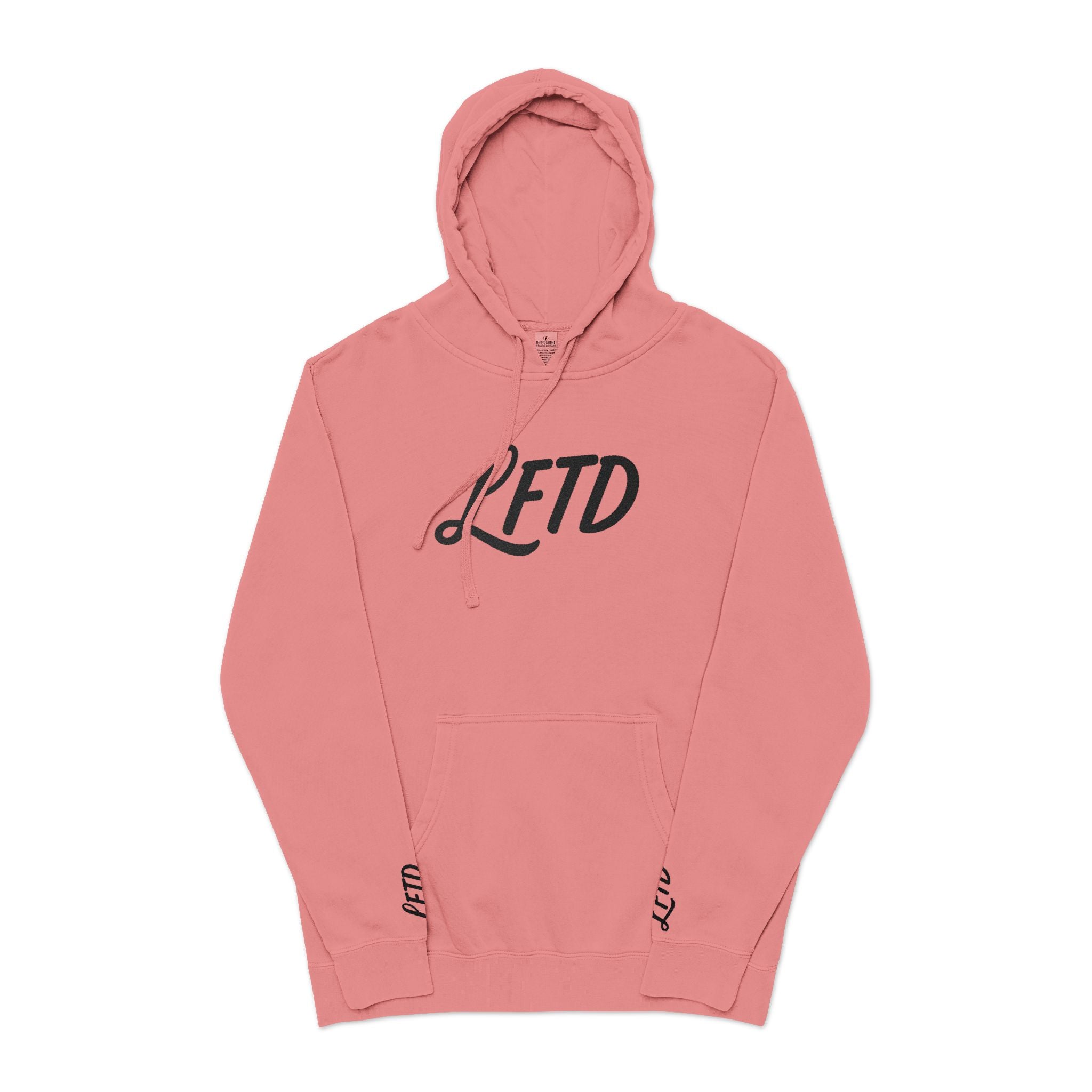 LFTD Pigment-Dyed Hoodie (Embroidered)-Unisex