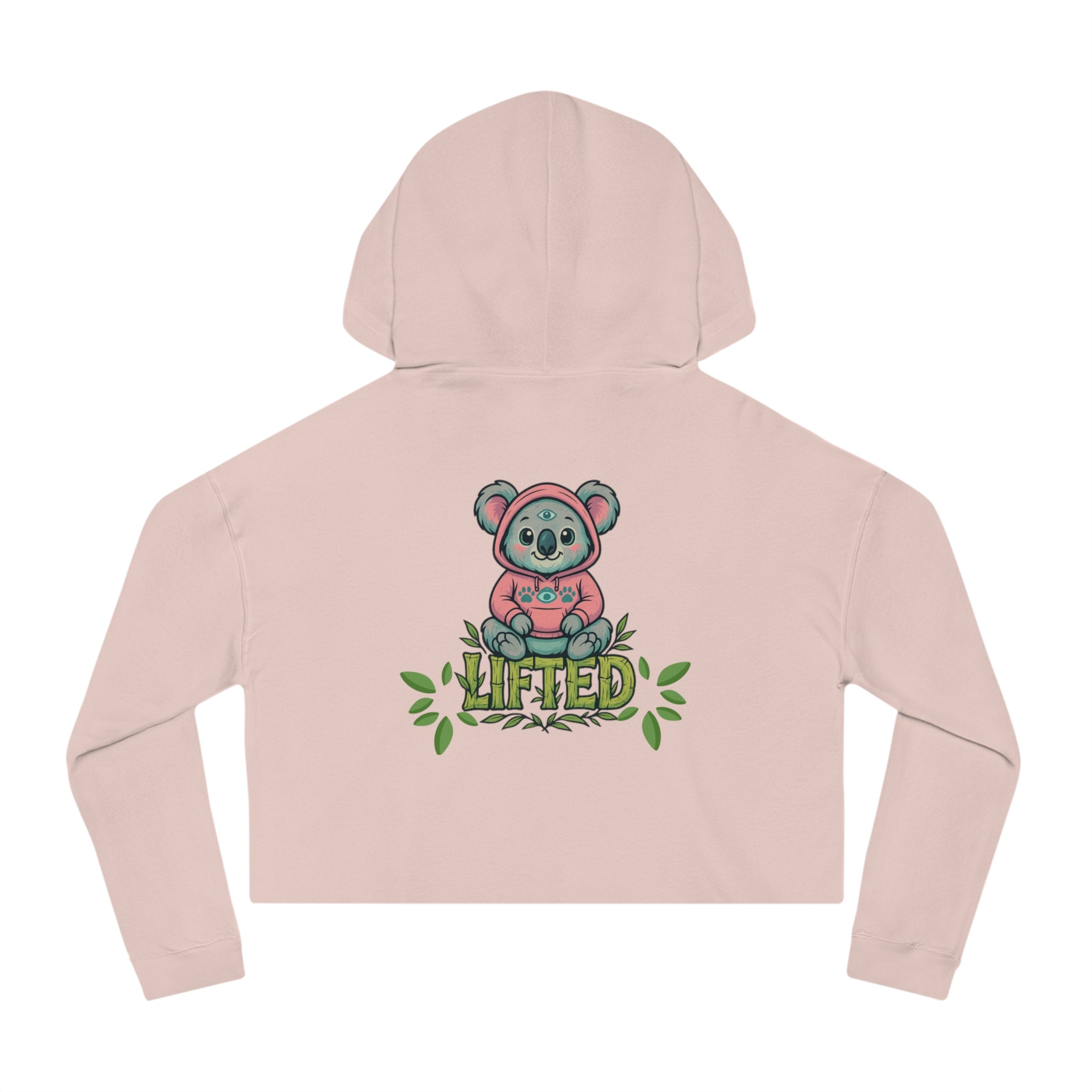 Lifted Koala cropped hoodie