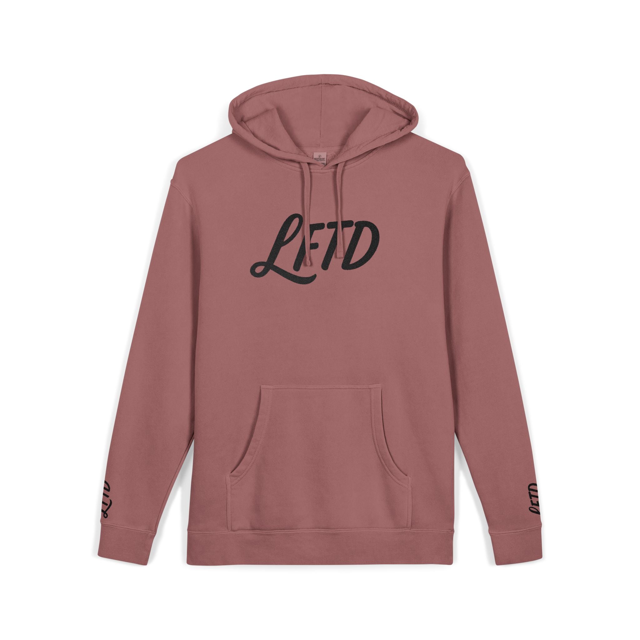 LFTD Pigment-Dyed Hoodie (Embroidered)-Unisex