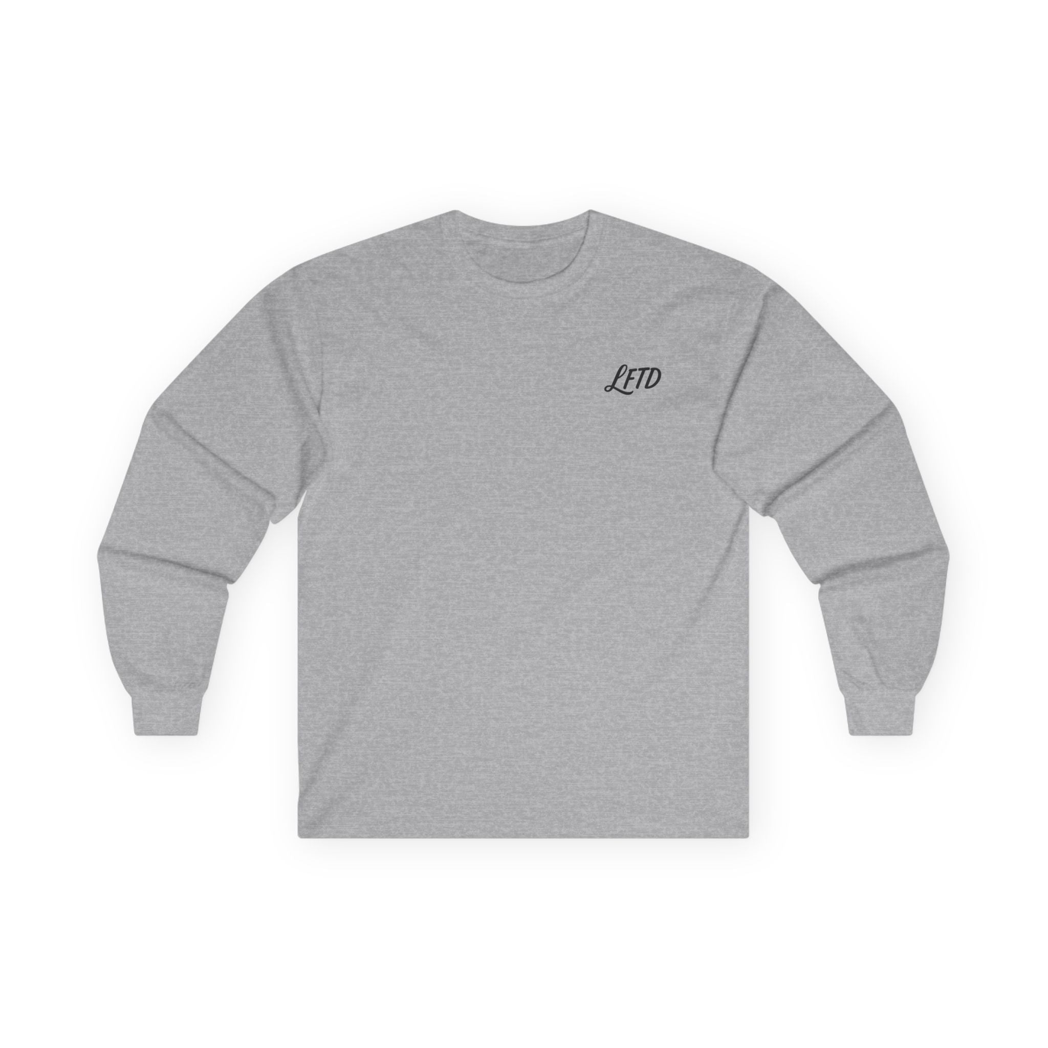 Unisex Long Sleeve Tee with Jungle King Design