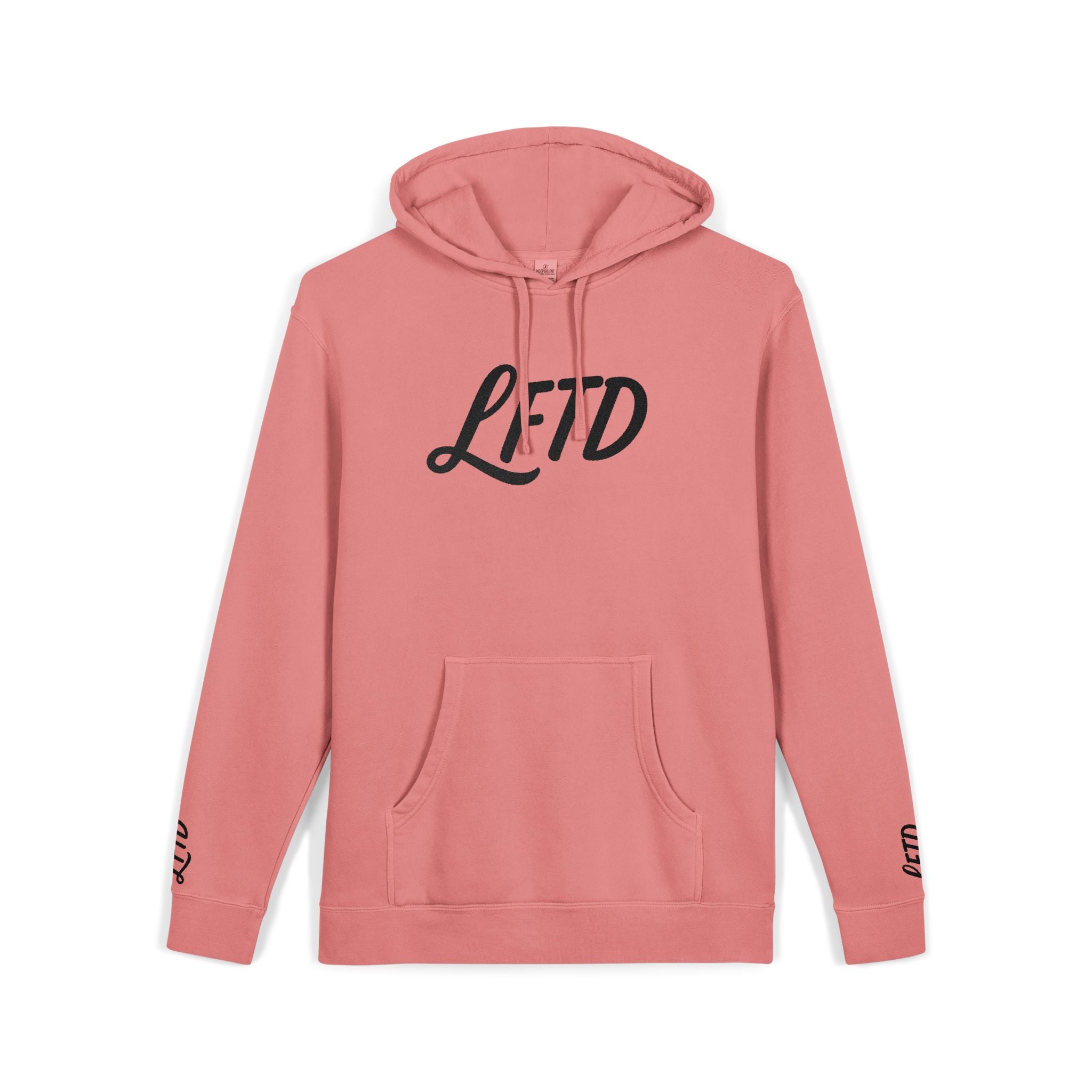 LFTD Pigment-Dyed Hoodie (Embroidered)-Unisex