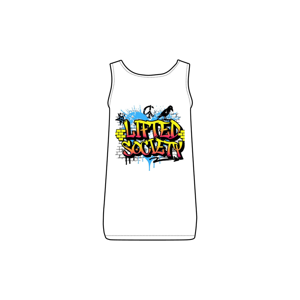 Lifted Society Graffiti Tank Top-Women's