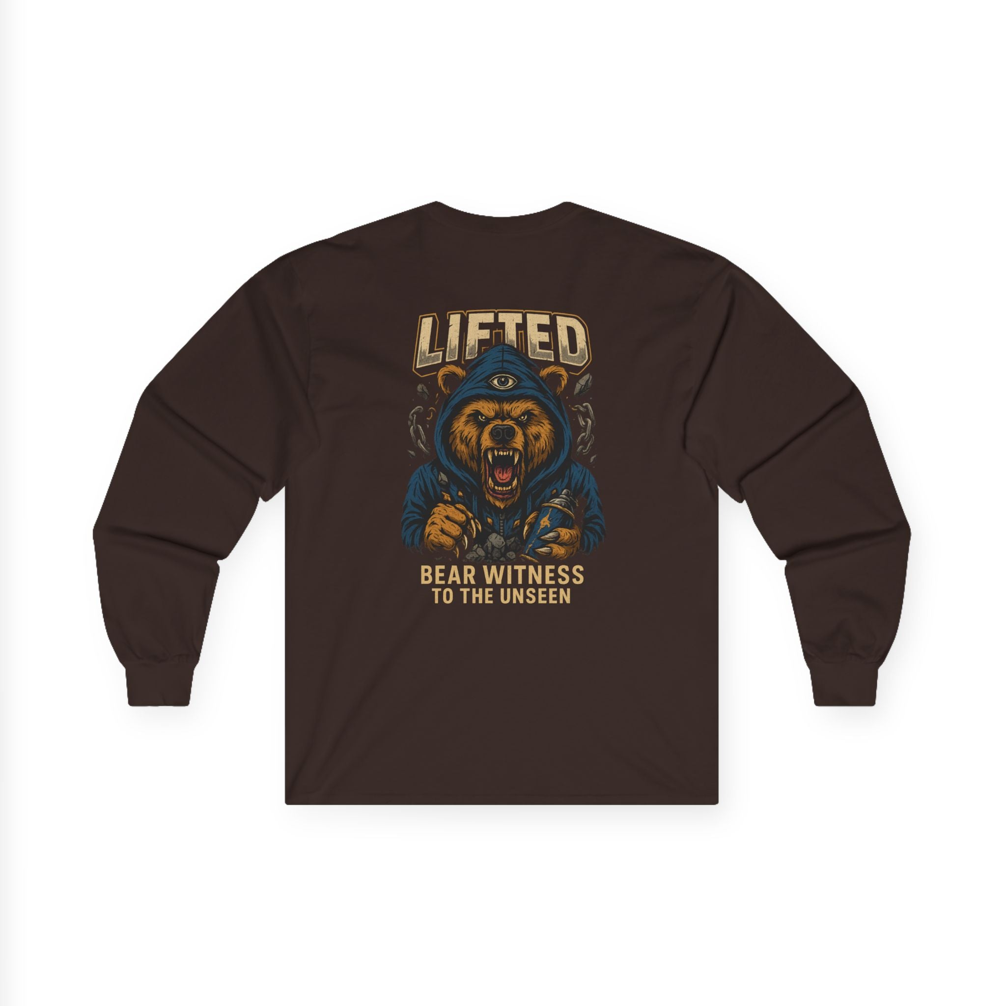 Bear witness to the unseen Long Sleeve Tee-Men's