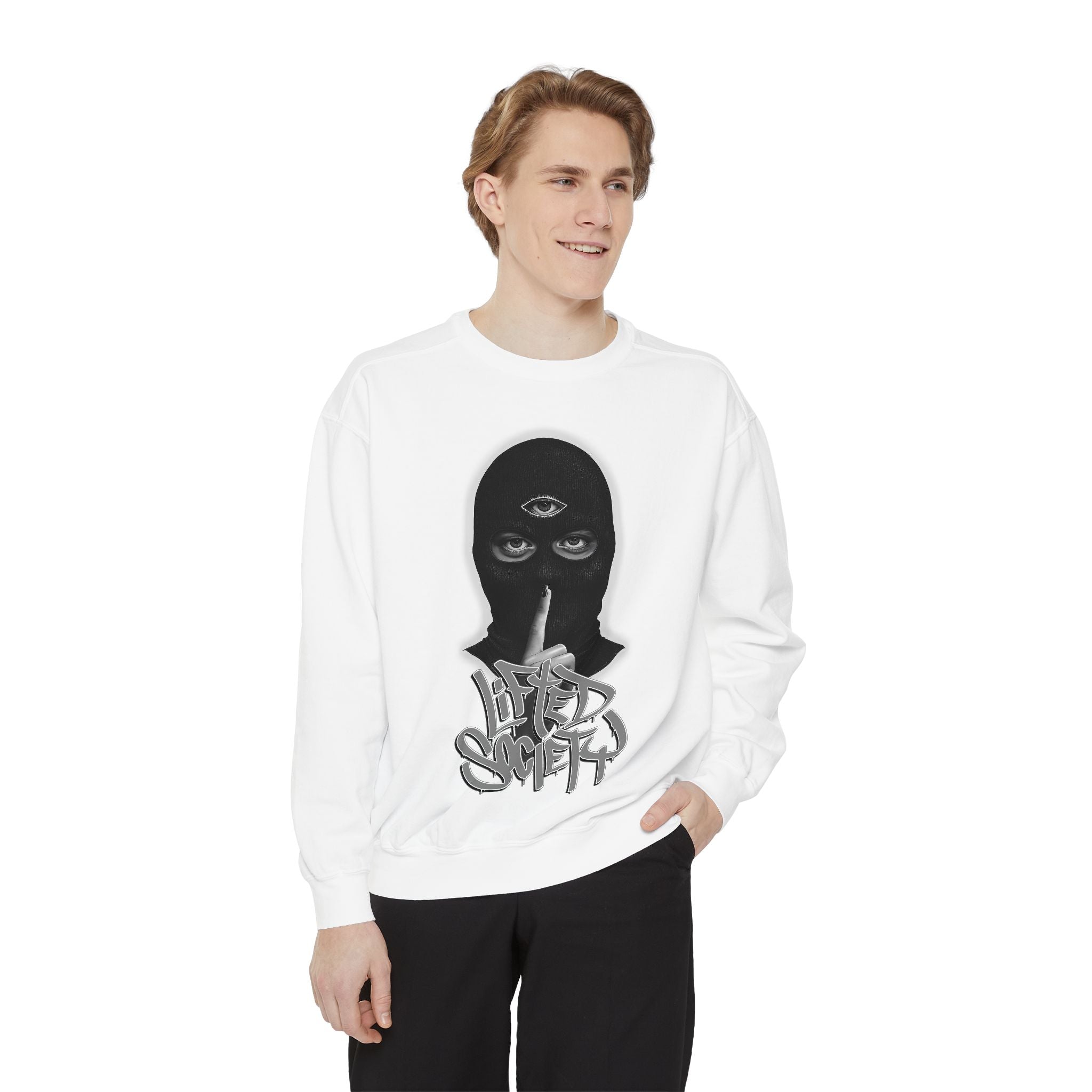Unisex Garment-Dyed Sweatshirt - Lifted Society