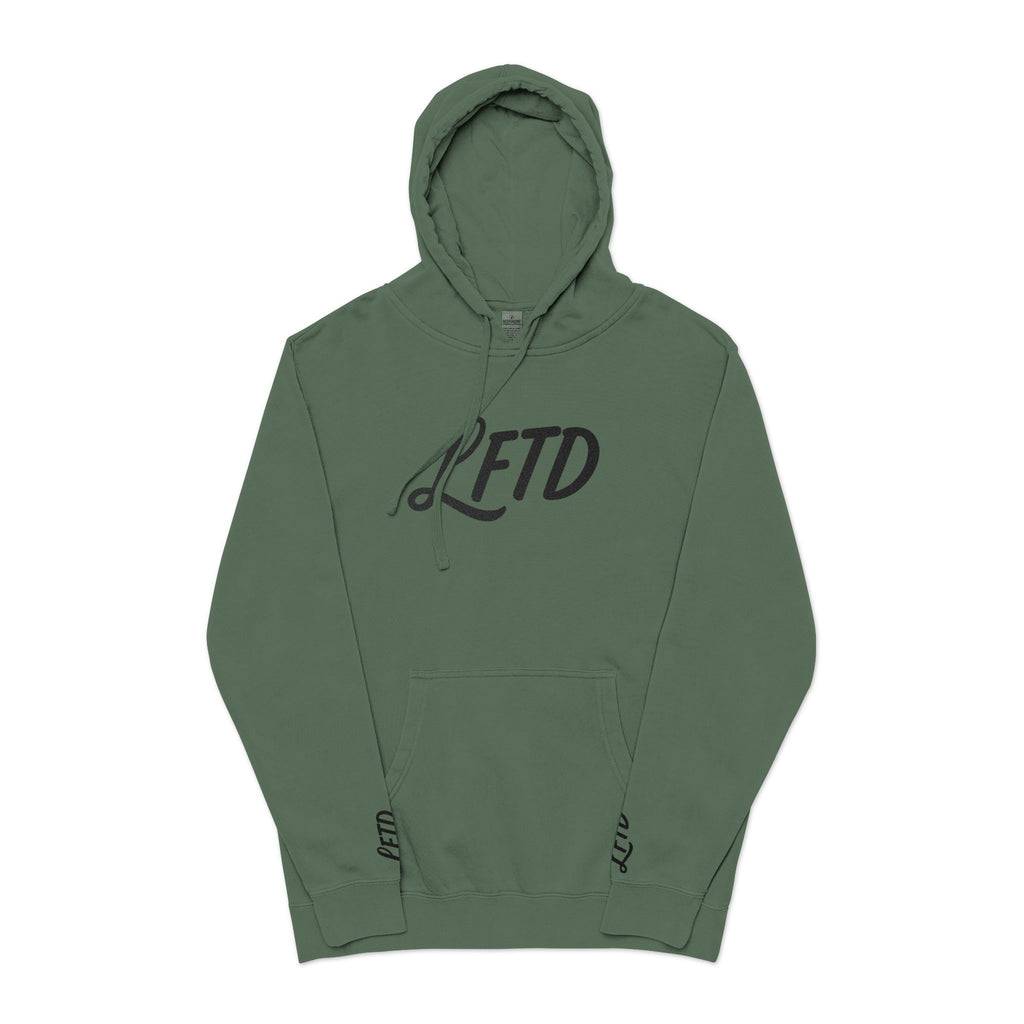 LFTD Pigment-Dyed Hoodie (Embroidered)-Unisex