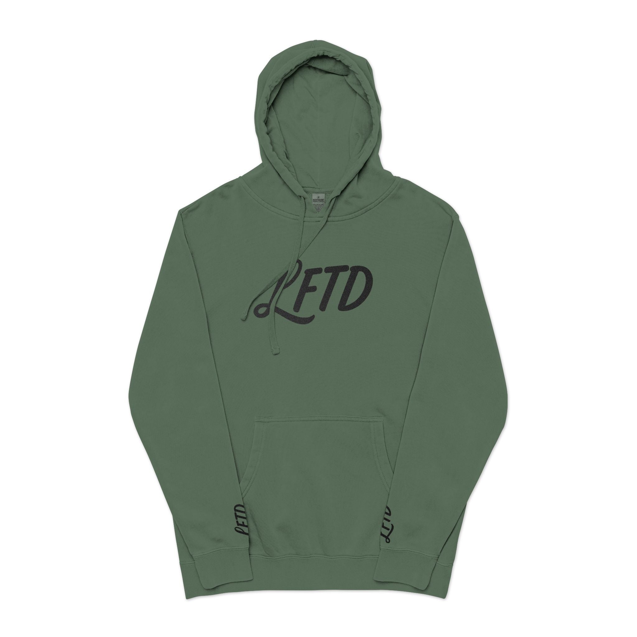LFTD Pigment-Dyed Hoodie (Embroidered)-Unisex